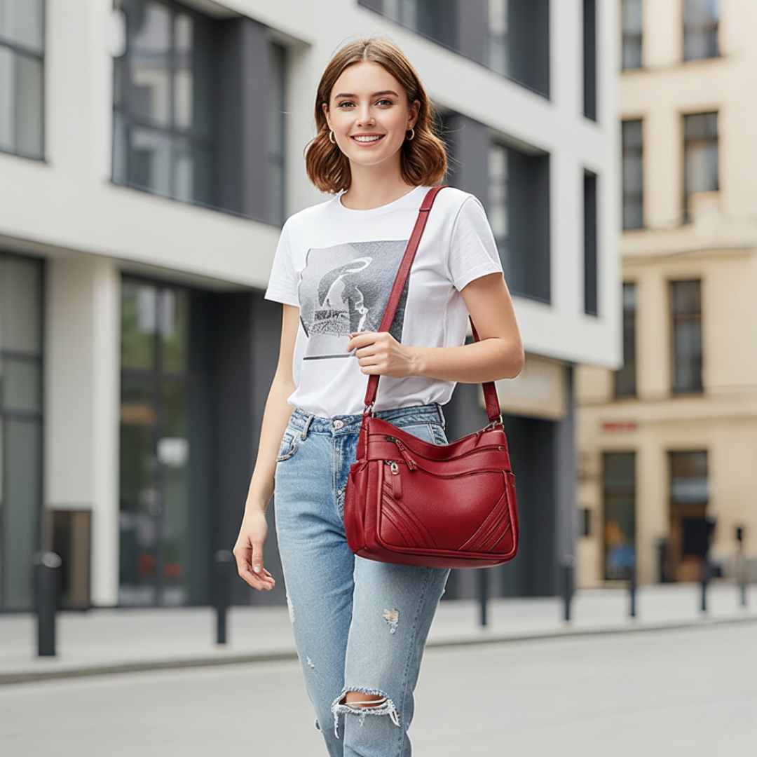 Női válltáska állítható pánttal