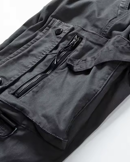 Férfi Vintage Cargo Nadrág Amerikai Stílusban