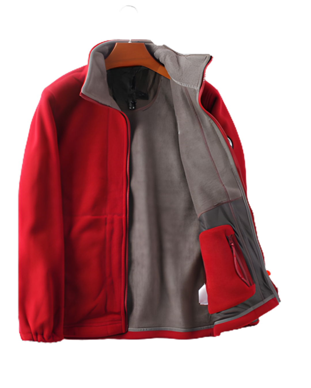 Férfi Vastag Gyapjú és Bársony Kabát