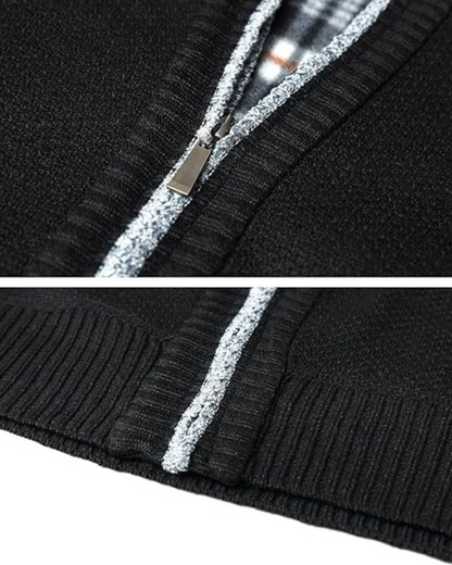 Könnyű és elegáns férfi termikus kabát