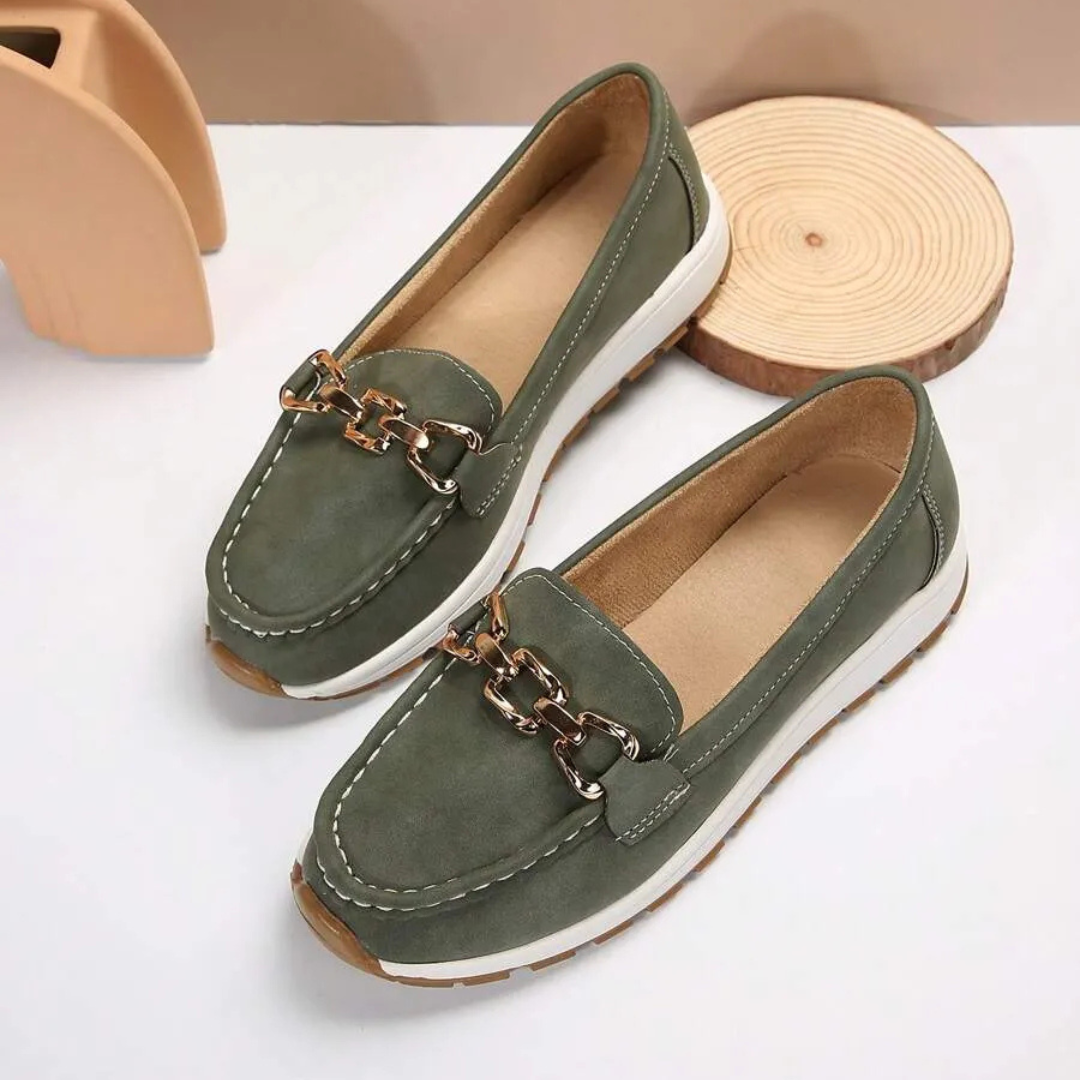 Női vastag talpú mokaszinok