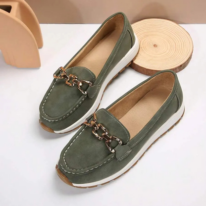 Női vastag talpú mokaszinok