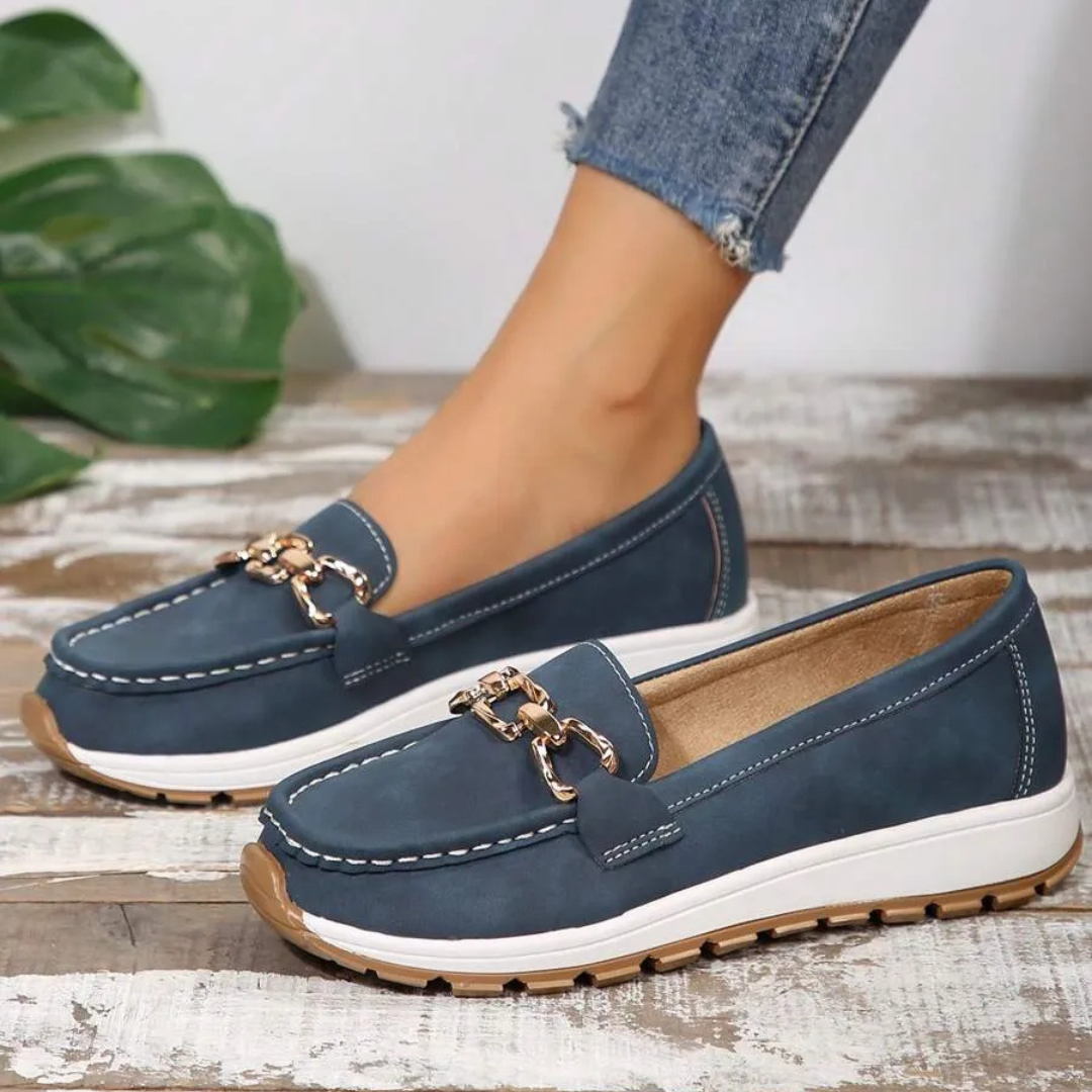 Női vastag talpú mokaszinok