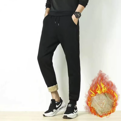 Téli sportnadrág hőszigetelő polár béléssel