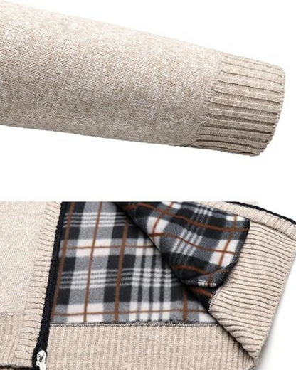 Könnyű és elegáns férfi termikus kabát