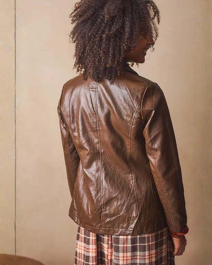 Női Klasszikus Stílusú Kifinomult Kabát