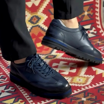 Férfi ortopédiai bőrcipő