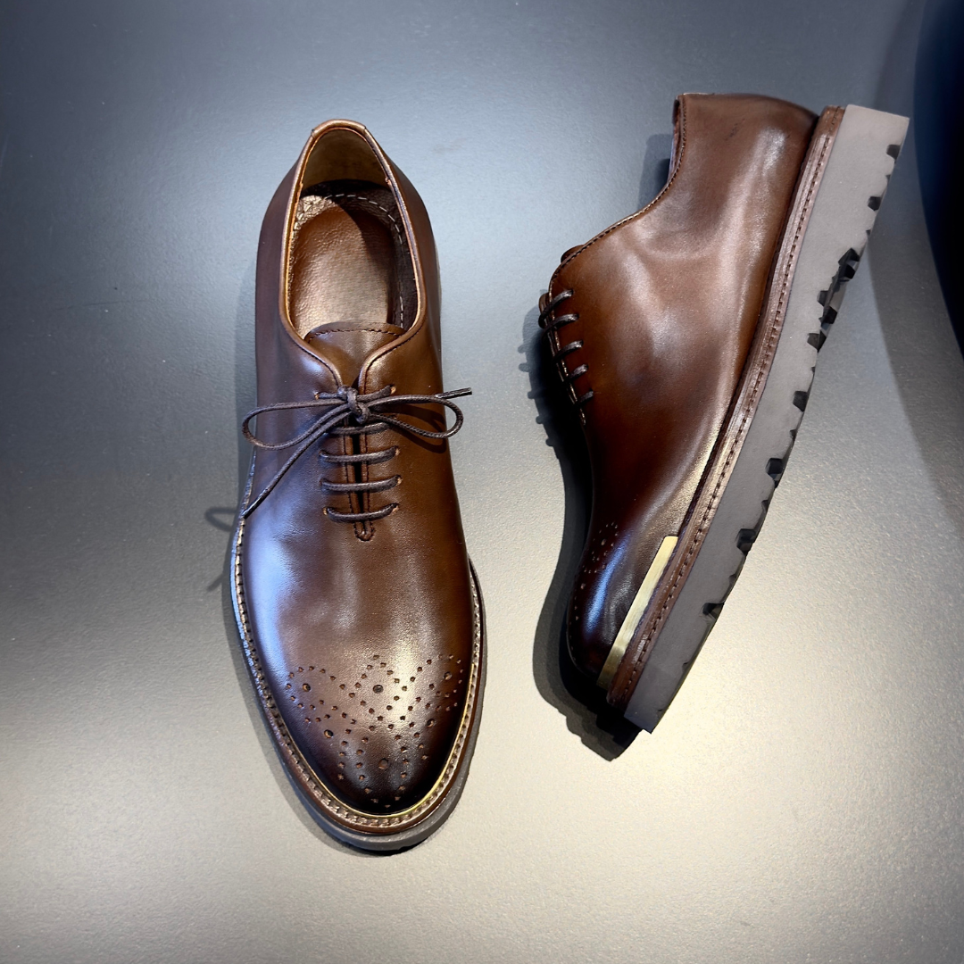 Ergonómikus talpú bőr mokaszin férfiaknak®