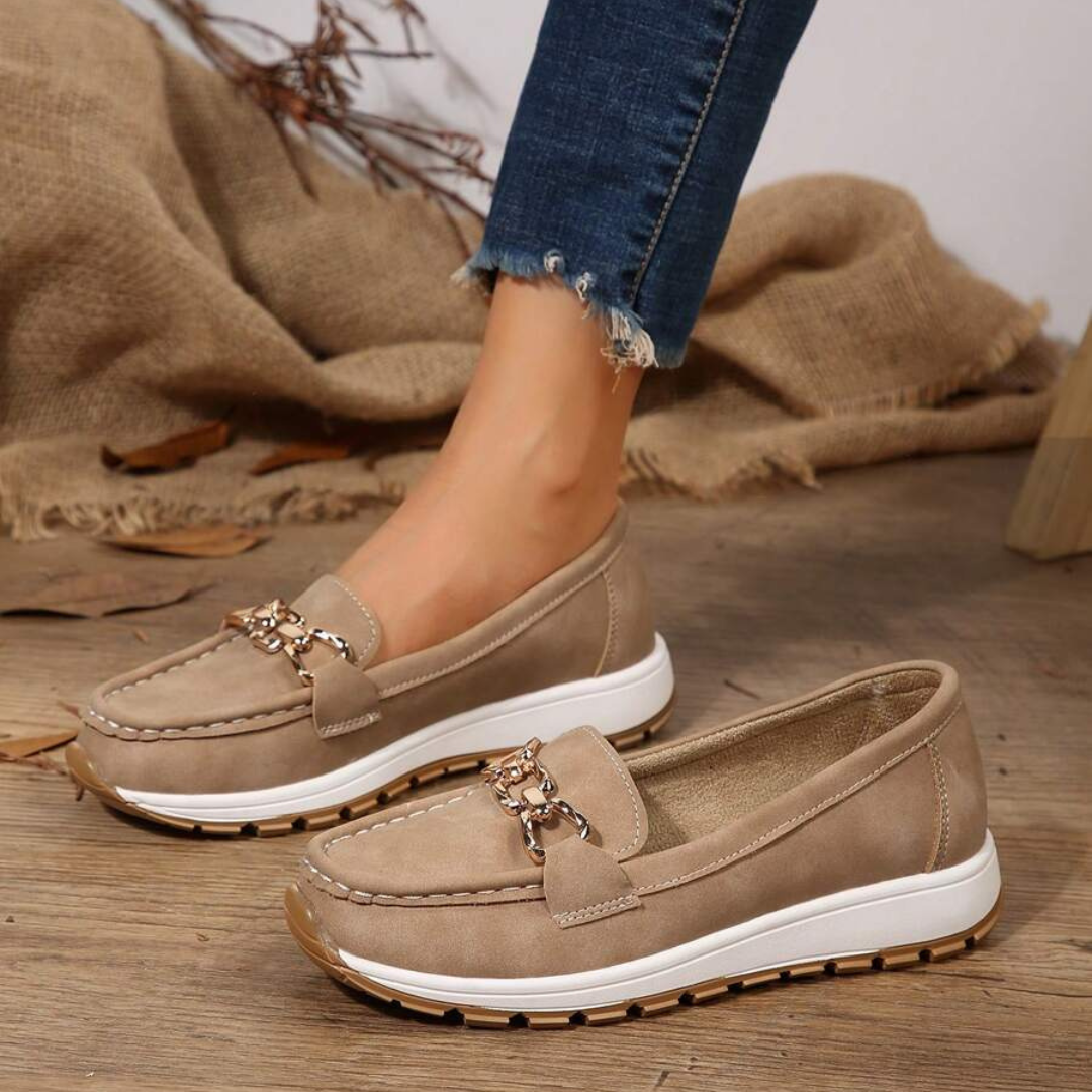 Női vastag talpú mokaszinok