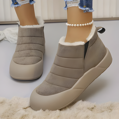 Női Nagy Teljesítményű Téli Csizma Plüss Béléssel