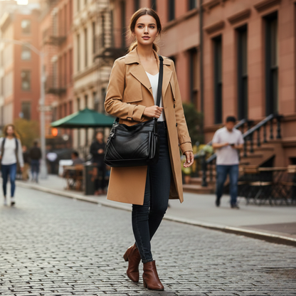 Női válltáska állítható pánttal