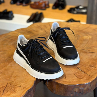 Férfi városi stílusú sportcipők ergonomikus talppal