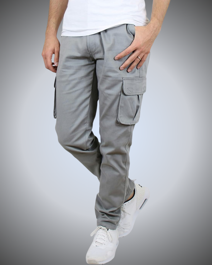 Elasztikus férfi cargo nadrág