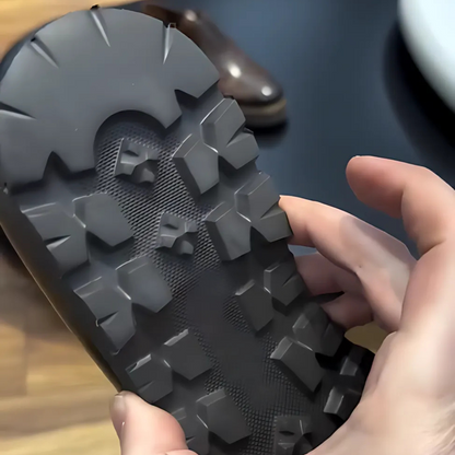 Ergonómikus talpú bőr mokaszin férfiaknak®