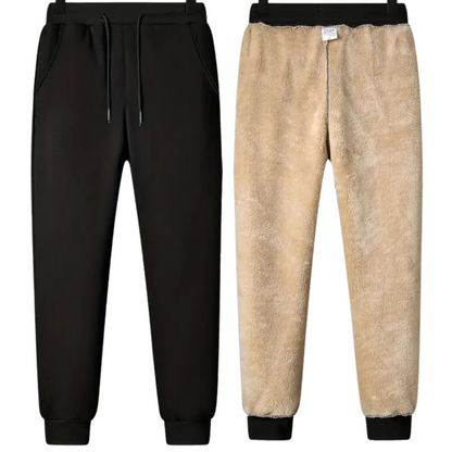 Téli sportnadrág hőszigetelő polár béléssel