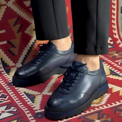 Férfi ortopédiai bőrcipő