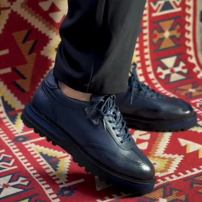 Férfi ortopédiai bőrcipő