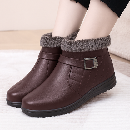 Puha téli csizma nőknek műszőrme béléssel