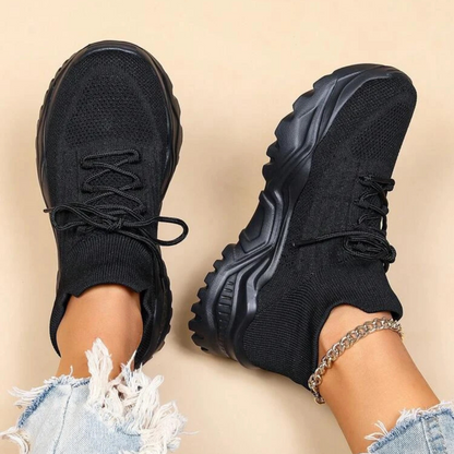 Minimalista cipők elülső fűzővel nőknek