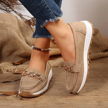 Női vastag talpú mokaszinok