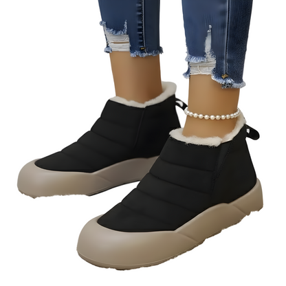 Női Nagy Teljesítményű Téli Csizma Plüss Béléssel
