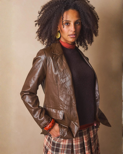 Női Klasszikus Stílusú Kifinomult Kabát