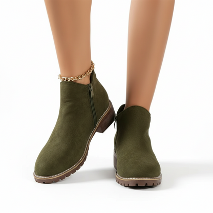 Cipzáras Női Bokacsizma