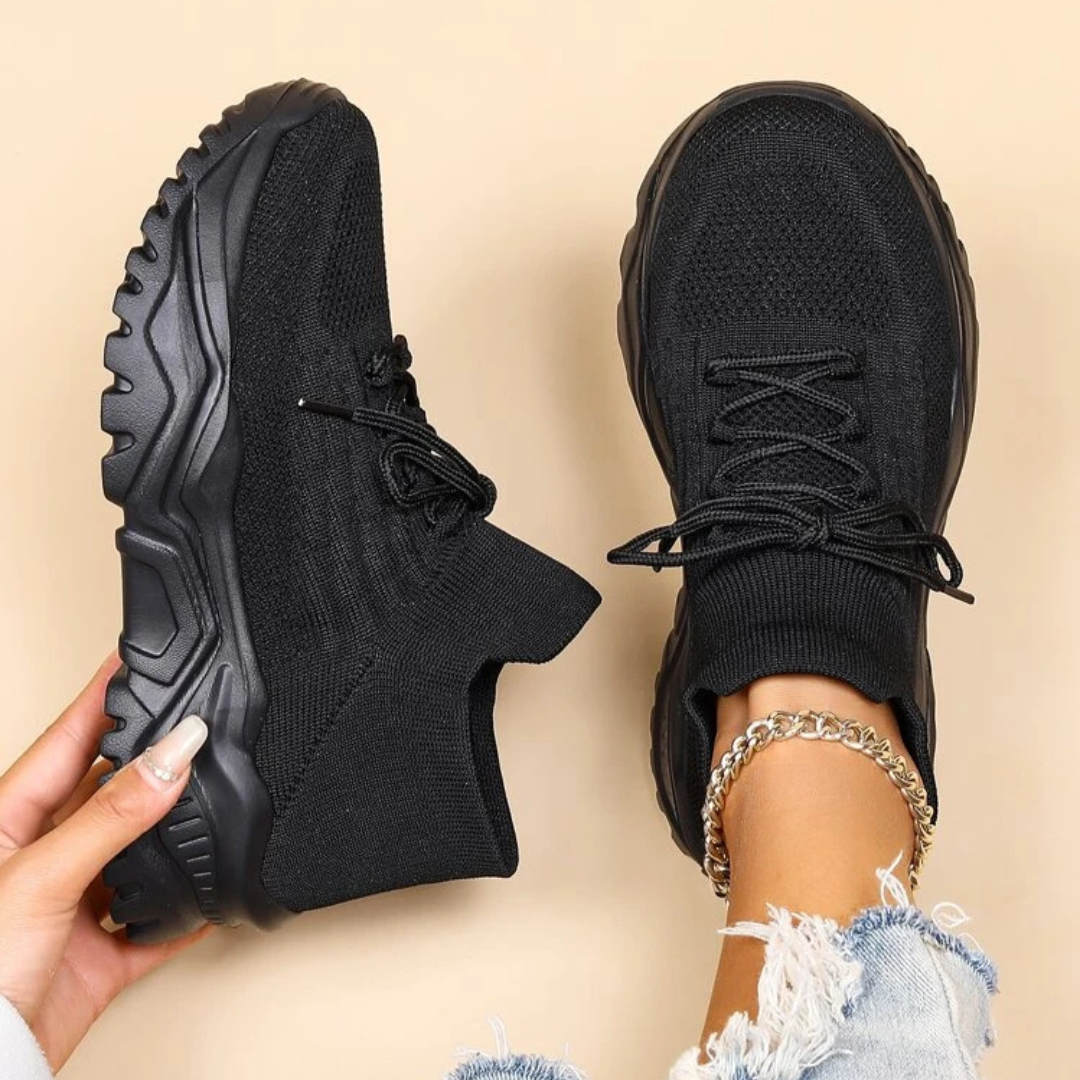 Minimalista cipők elülső fűzővel nőknek