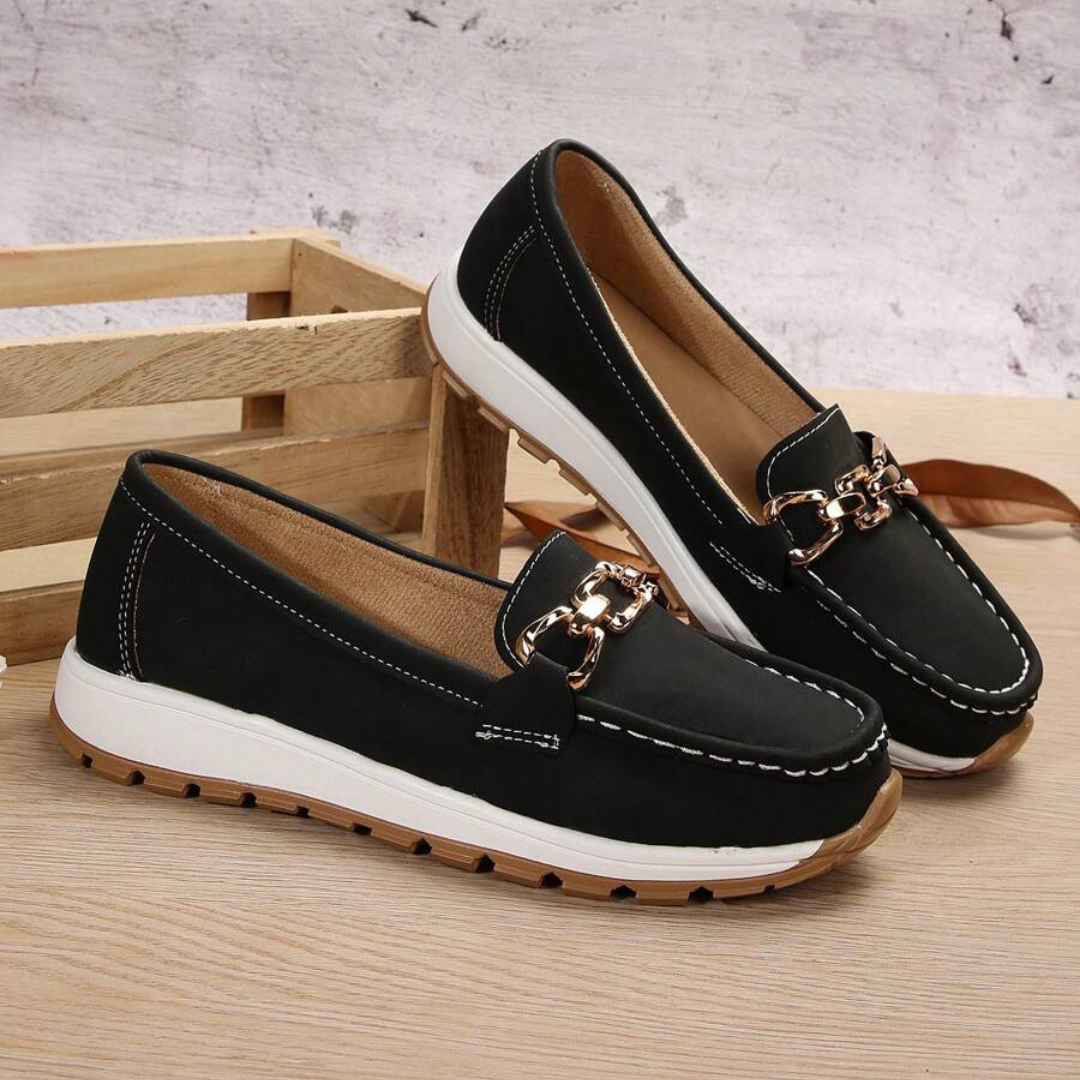 Női vastag talpú mokaszinok