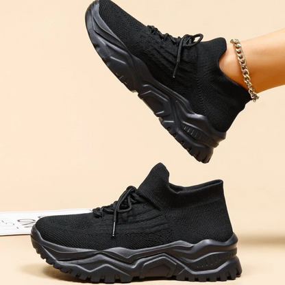 Minimalista cipők elülső fűzővel nőknek