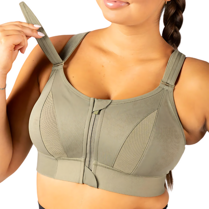 Erős ütésálló állítható sportmelltartó elülső záródással (2X1 AKCIÓ)®