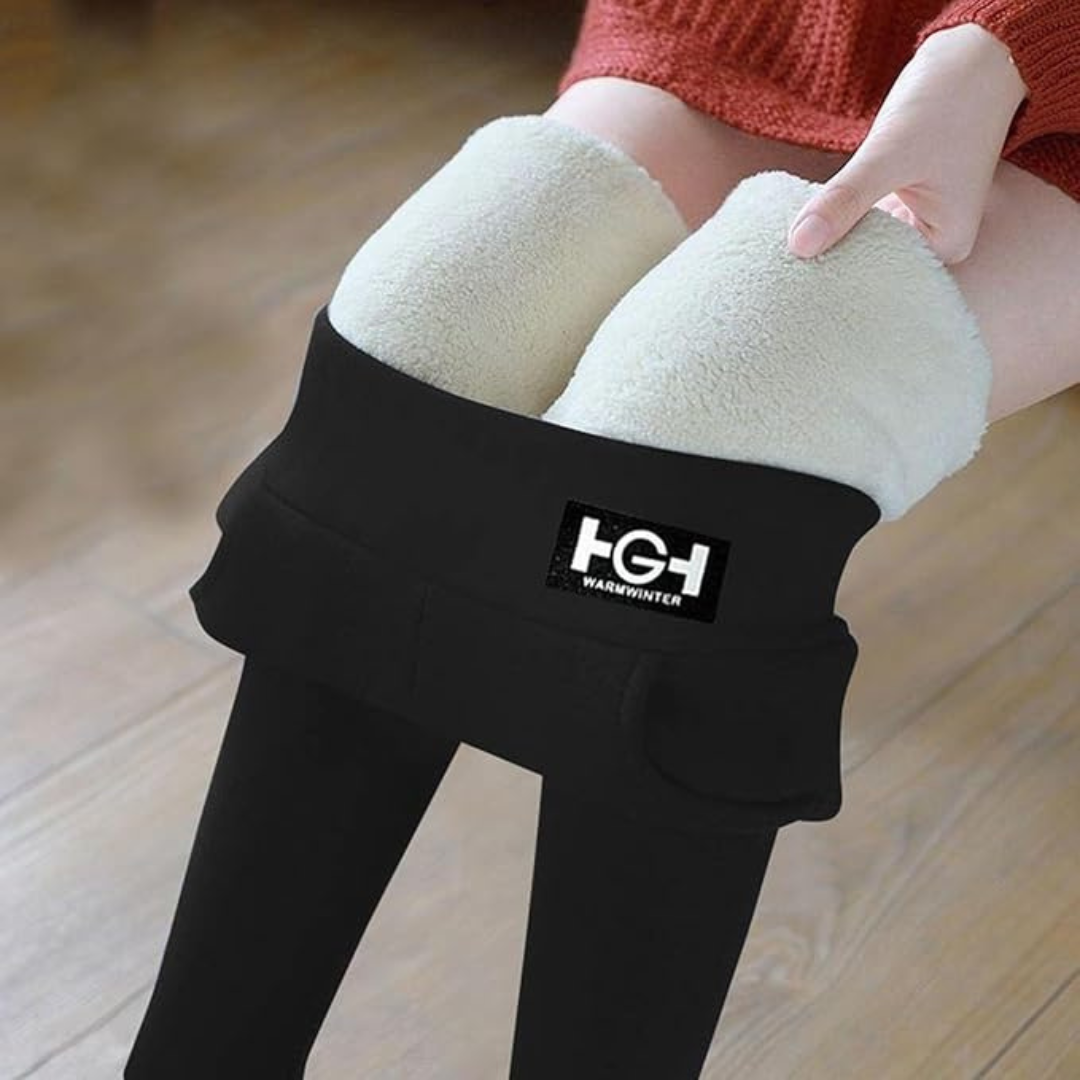 Női Thermo Slim Fit nadrág zsebekkel