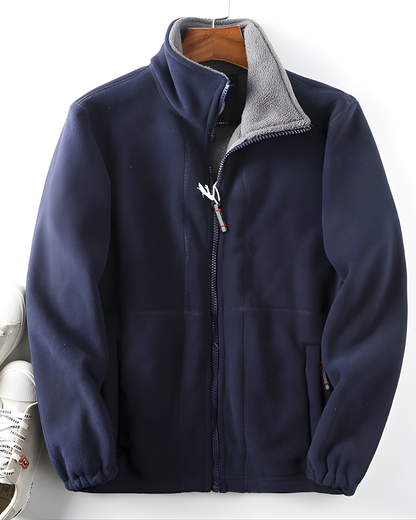 Férfi Vastag Gyapjú és Bársony Kabát