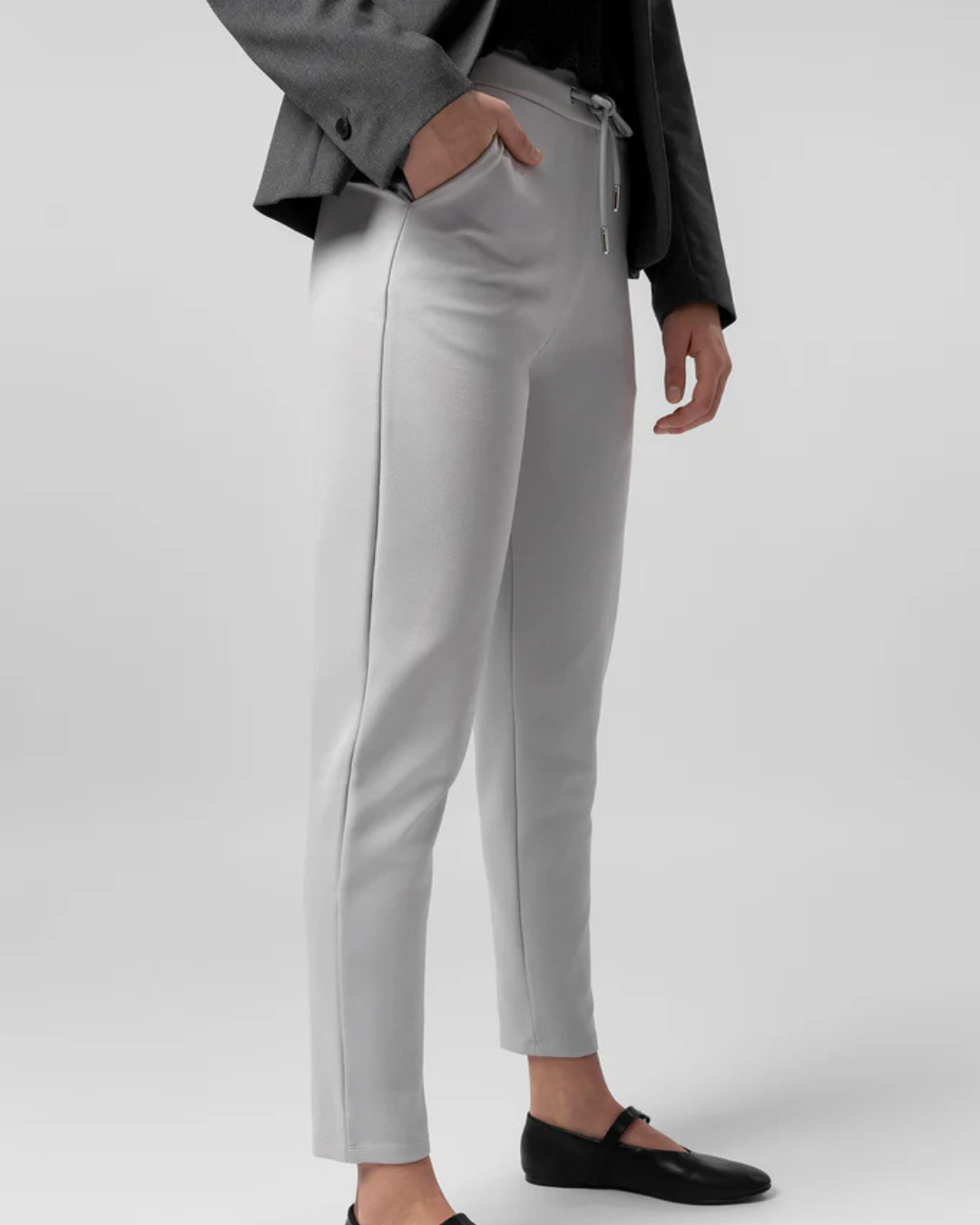 Női rugalmas, állítható nadrág