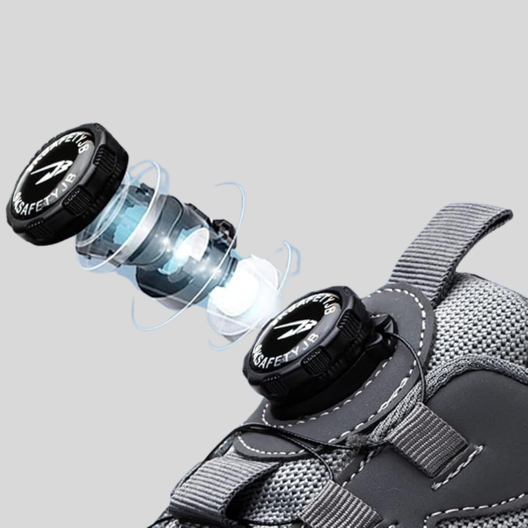 Férfi biztonsági csizma forgócsattal