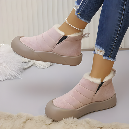 Női Nagy Teljesítményű Téli Csizma Plüss Béléssel