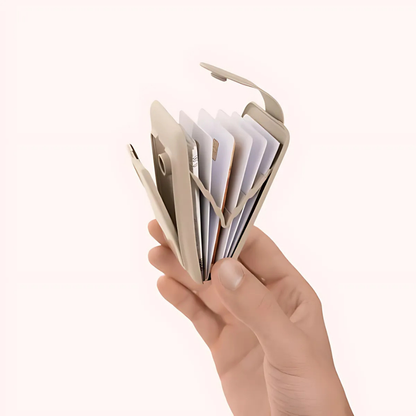 Minimalista pénztárca RFID védelemmel és kompakt kártyatartó kialakítással