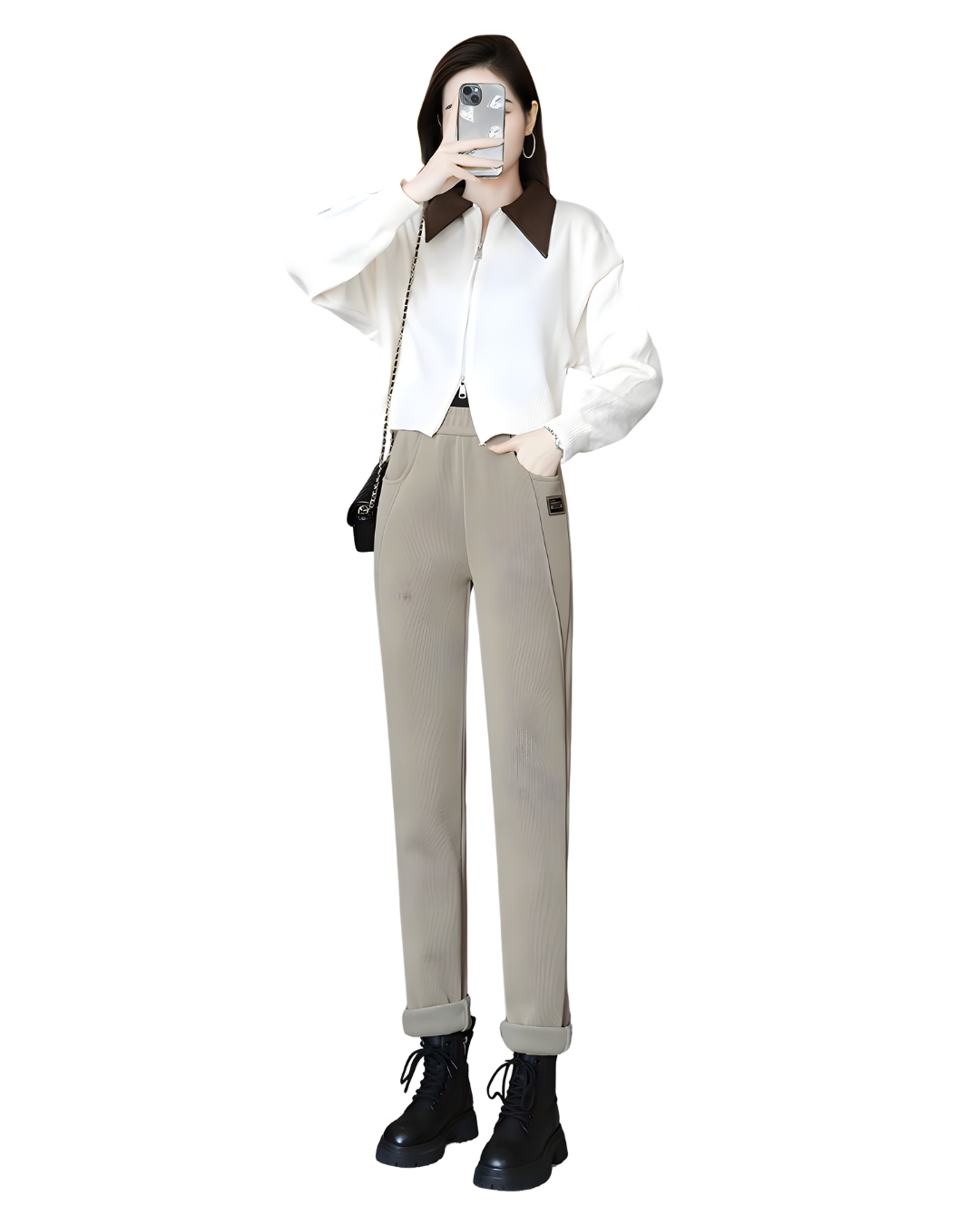 Női Szabadidős Nadrág Őszre és Télre