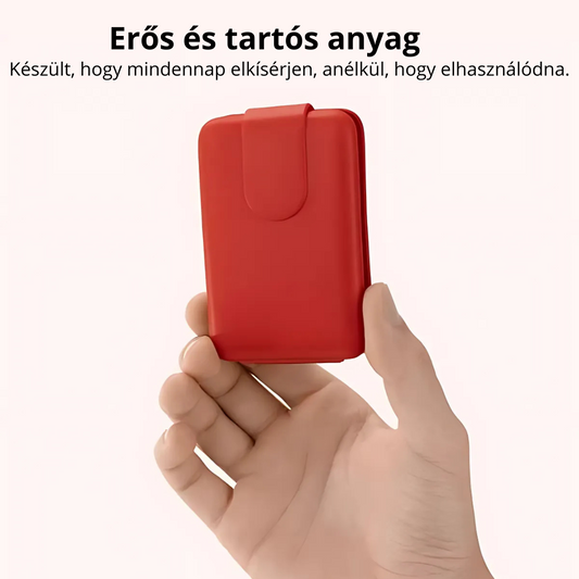 Minimalista pénztárca RFID védelemmel és kompakt kártyatartó kialakítással